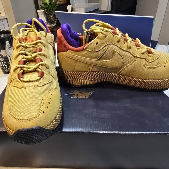 Nike W Air Force 1 Wild Shoes Wheat FB2348-700 Women'S Size 7.5 NEW - Picture 2 of 12